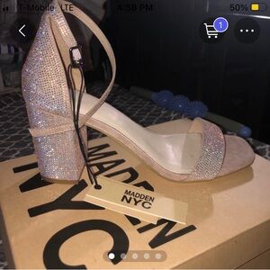 Rhinestone heels